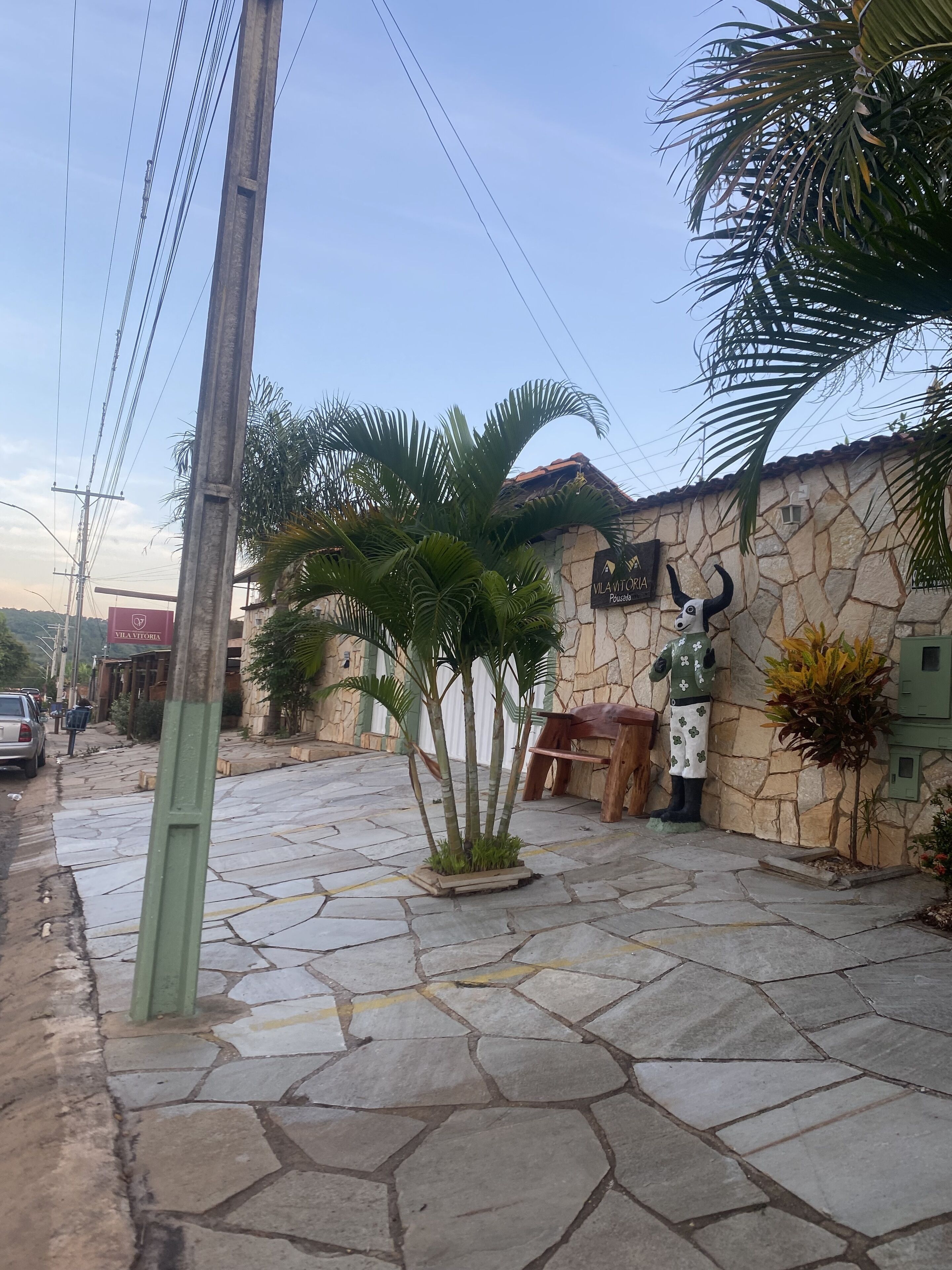 Fachada da propriedade