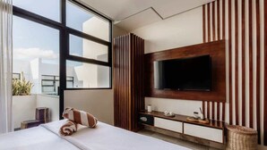 1 室のベッドルーム、アイロン / アイロン台、旅行用ベビーベッド、WiFi (無料)
