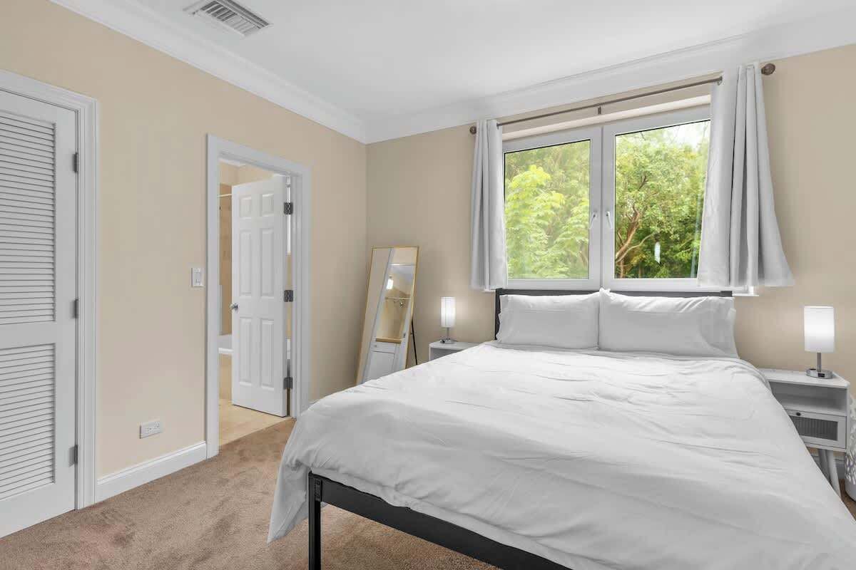 4 bedrooms, iron/ironing board, travel crib, WiFi