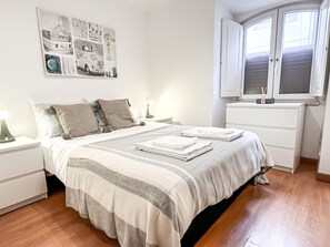 2 bedrooms, iron/ironing board, travel crib, WiFi