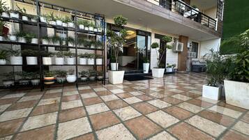 Overnatningsstedets område