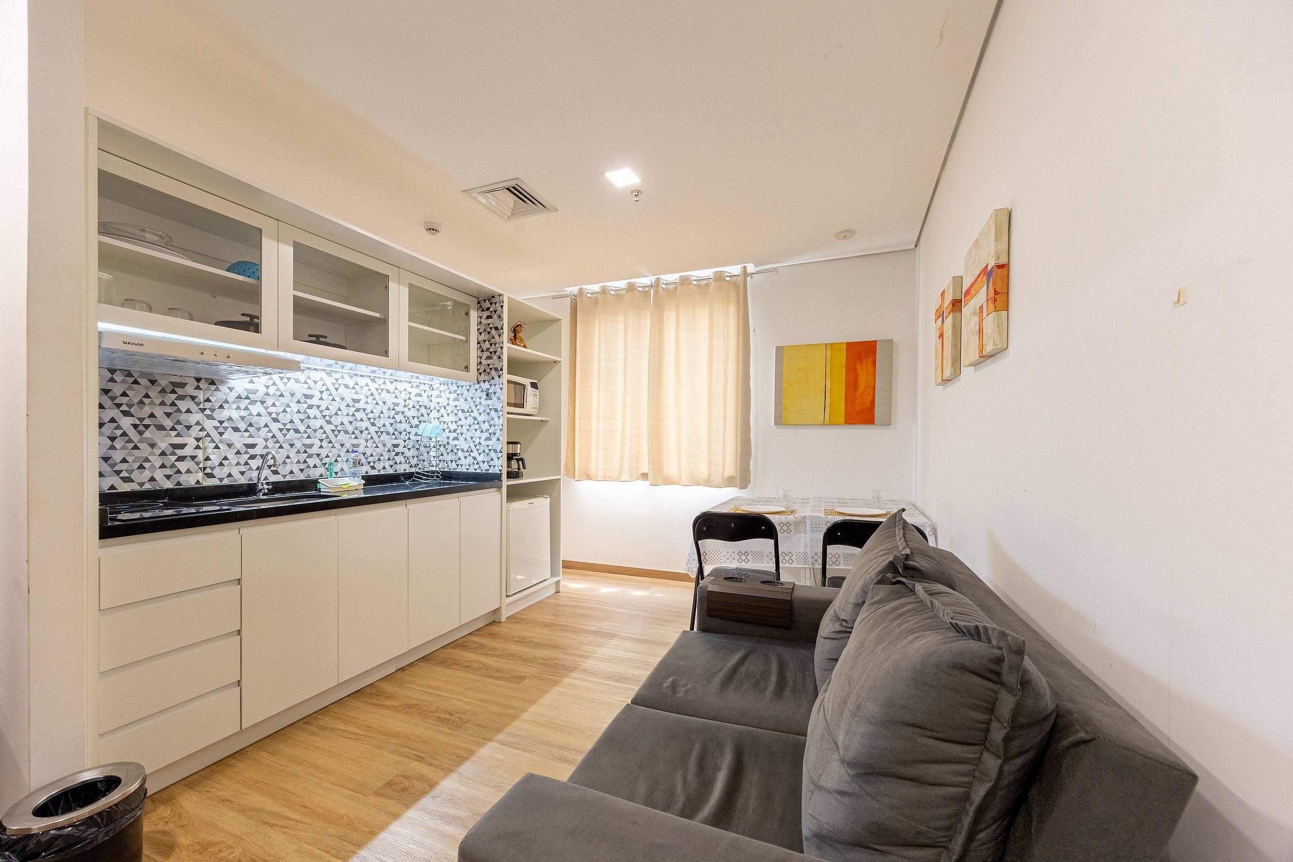 Comfort Apartment | Living area | 26-inch plasma TV with digital channels
