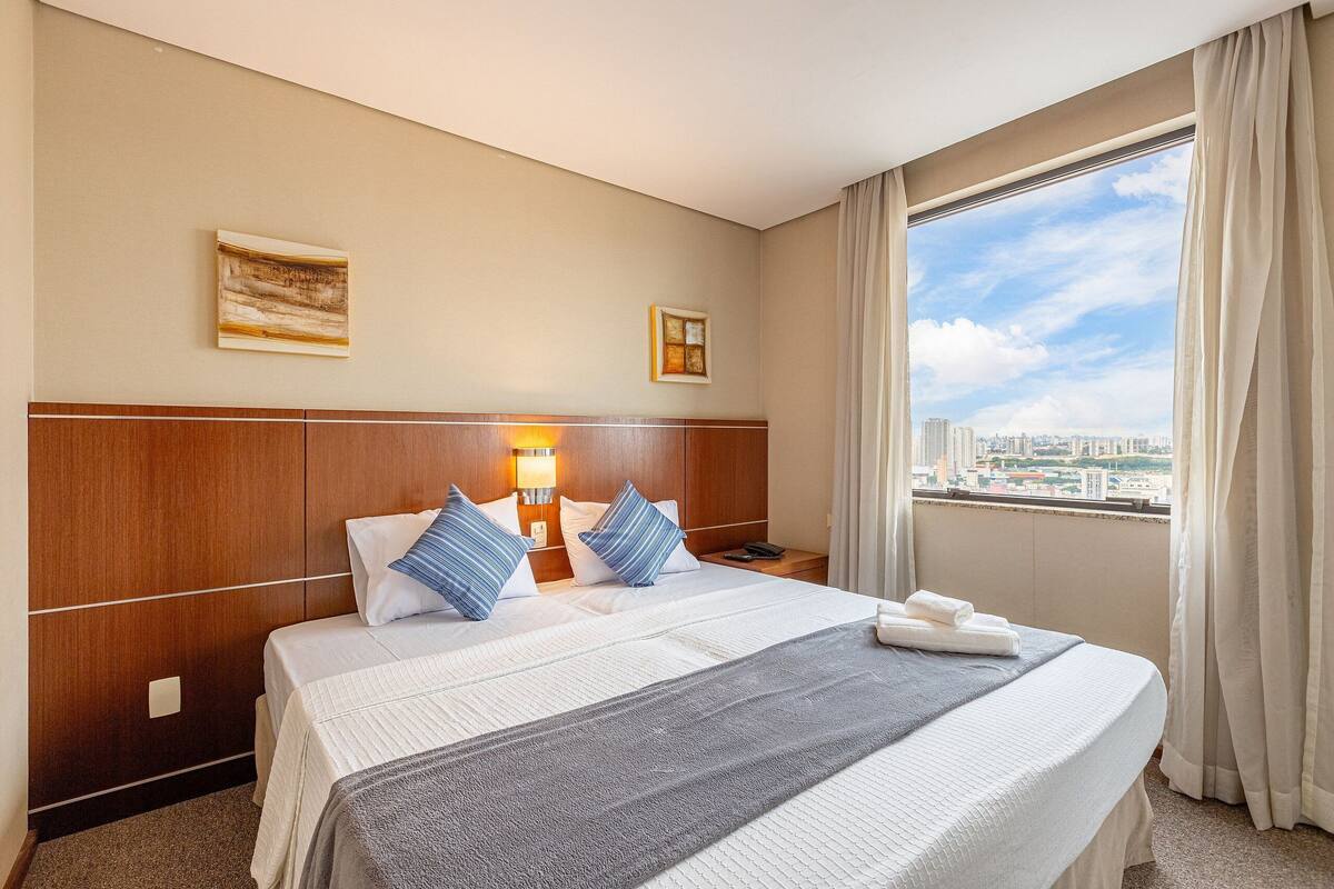 Comfort Apartment | 1 bedroom, hypo-allergenic bedding, desk, laptop workspace