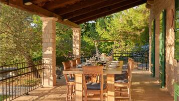 Opções para refeição ao ar livre