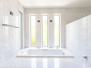 Shower, towels