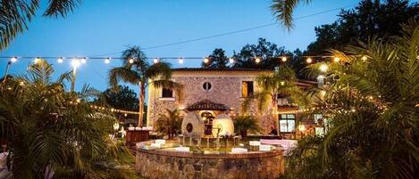 Façade de l’hébergement