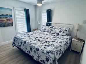 1 bedroom, desk, iron/ironing board, free WiFi