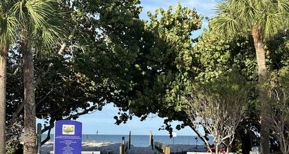 The Seaside Cottages are located just across the street from Indian Rocks Beach!