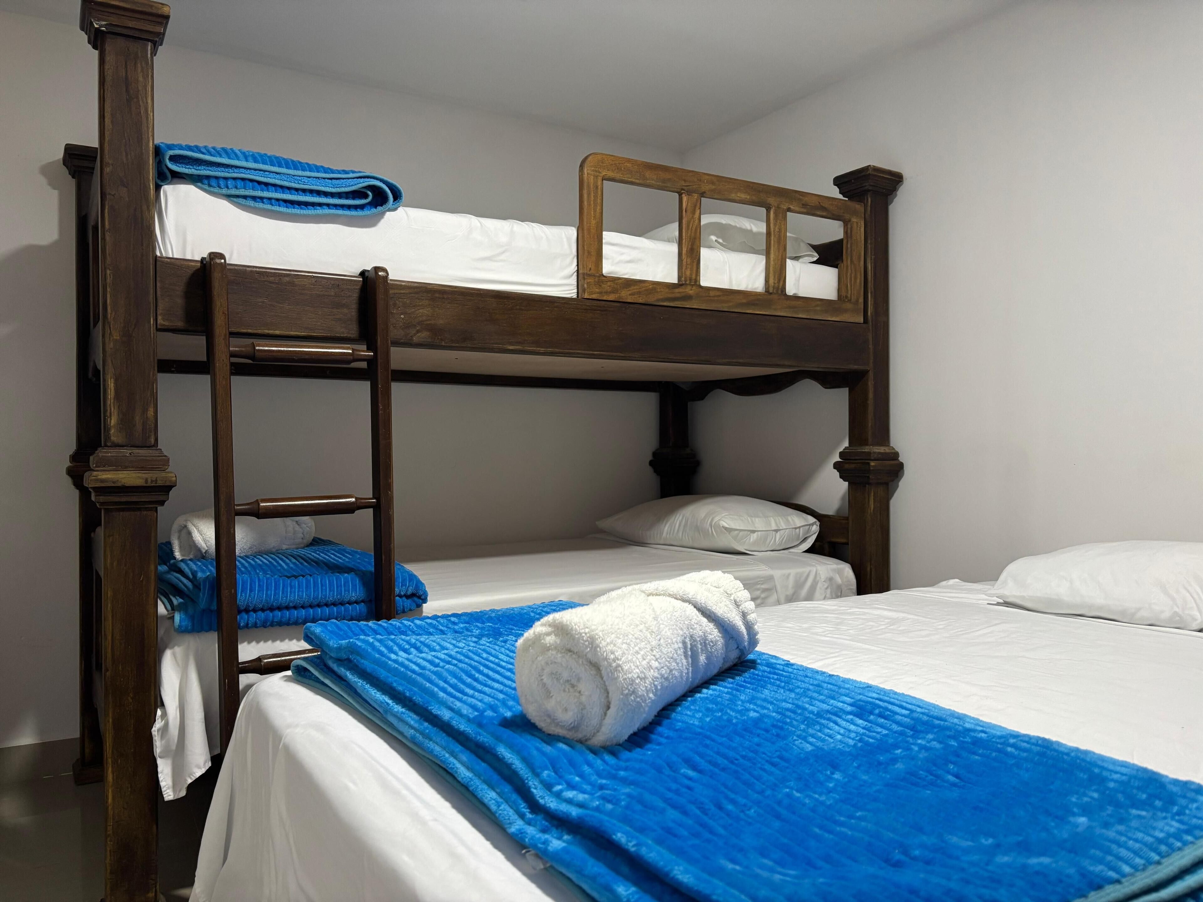 Hypo-allergenic bedding, pillowtop beds, iron/ironing board, free WiFi