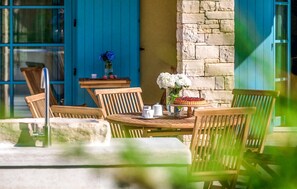 Opções para refeição ao ar livre