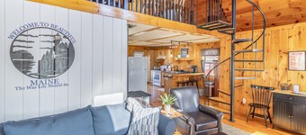 Cozy Cabin by the Creek - 7 Miles from Acadia National Park!