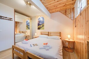 Standardlejlighed - flere soveværelser (La Tana Dell'Ermellino 3 Ski In Ski) | 2 soveværelser, gratis Wi-Fi, sengetøj