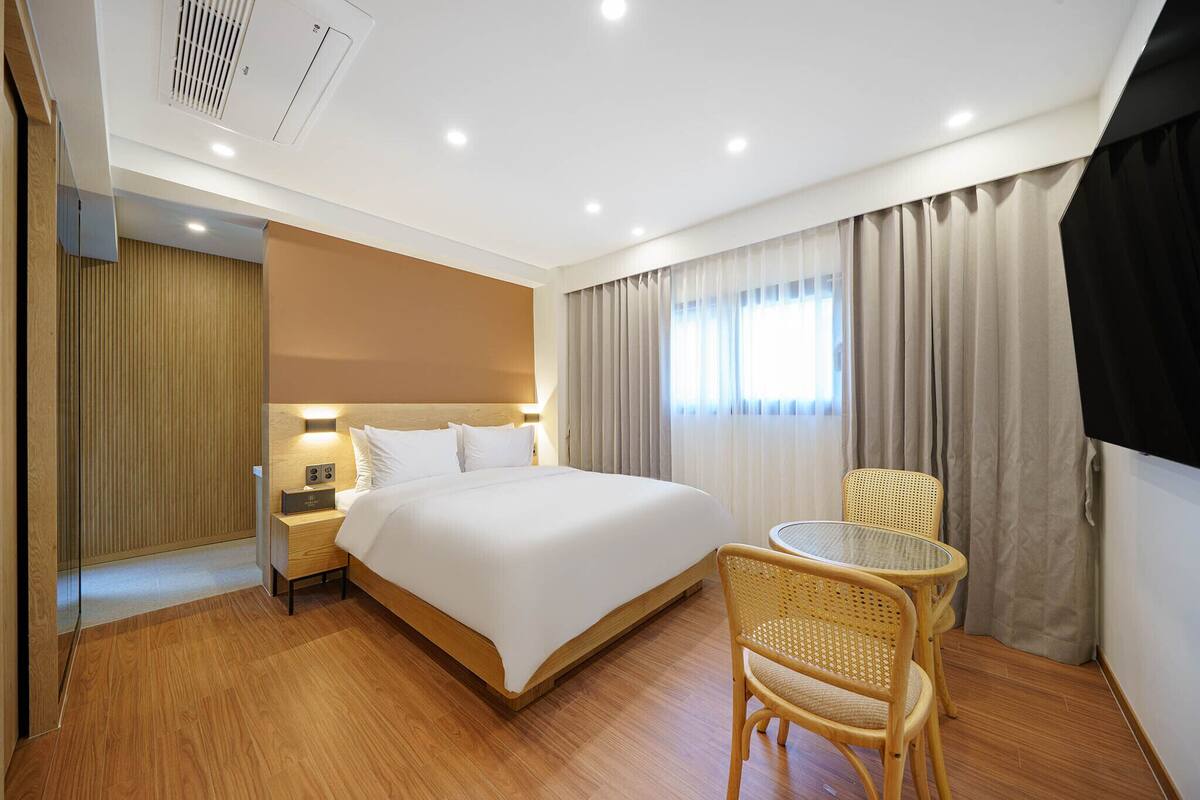 Kamar Premium | 1 kamar tidur, seprai katun Mesir, dan seprai premium