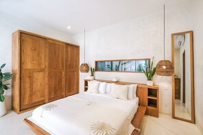 Villa, 1 letto king | 1 camera, una cassaforte in camera, Wi-Fi gratuito, lenzuola