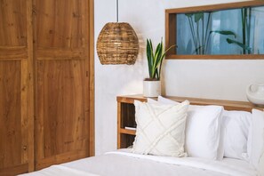 Villa, 1 letto king | 1 camera, una cassaforte in camera, Wi-Fi gratuito, lenzuola