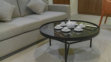 Estúdio standard, 1 quarto, para não fumantes | 1 quarto, lençóis italianos Frette, roupas de cama premium