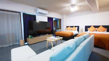 家庭房, 多张床, 无烟房, 城市景观 (Junior Suite,Cleaning Fee Extra) | 1 多间卧室、免费 WiFi、床单