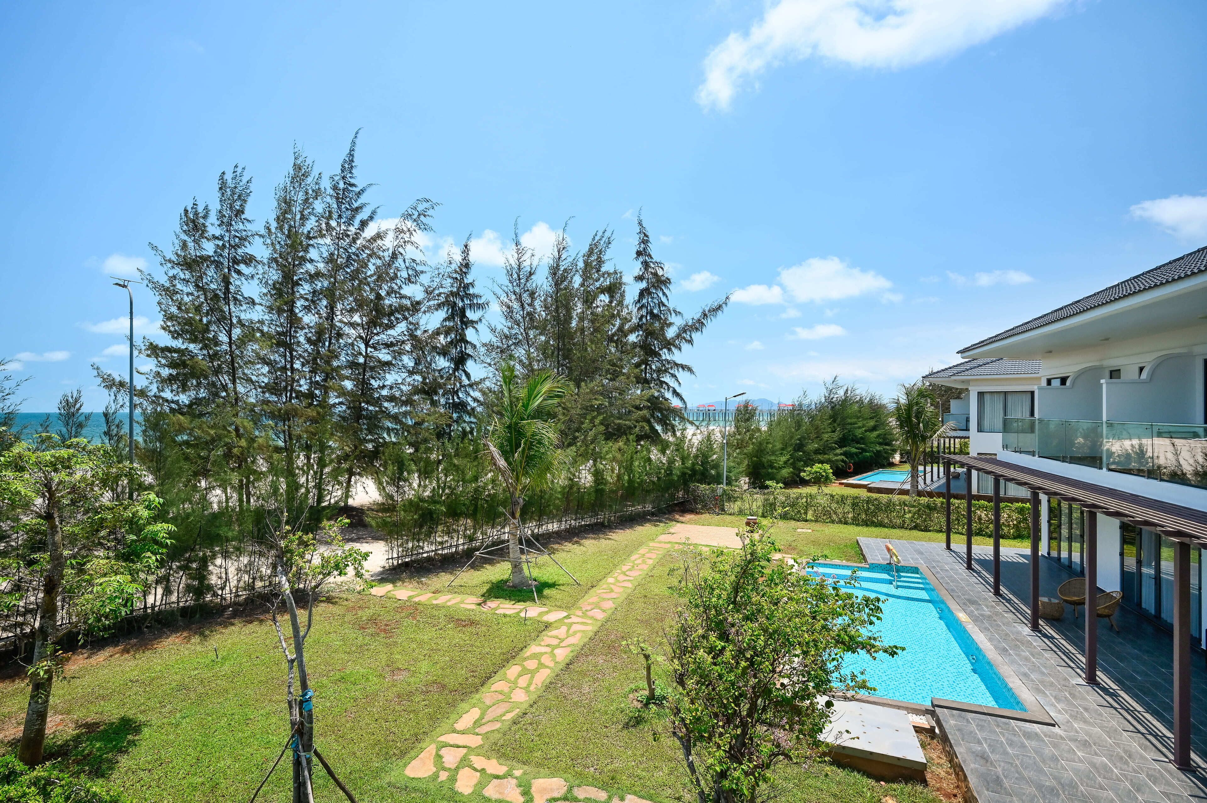 别墅, 5 间卧室, 海洋景观 (King) | 客房景观