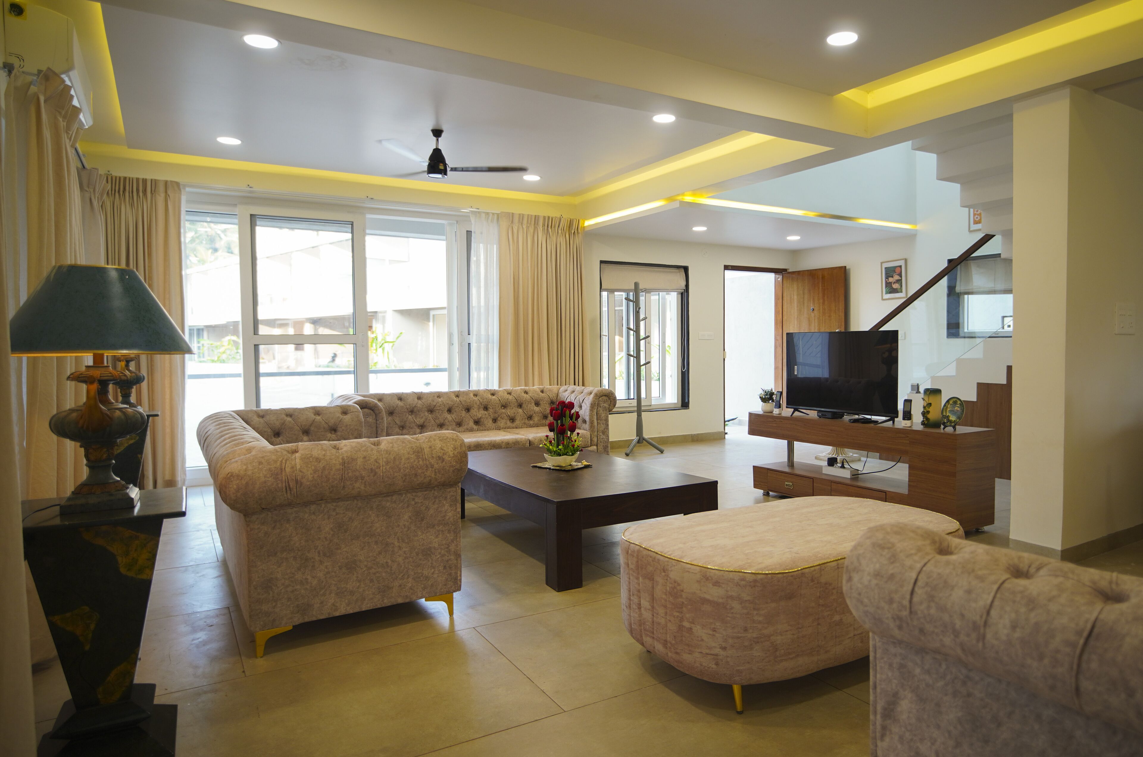 Área de sala de estar