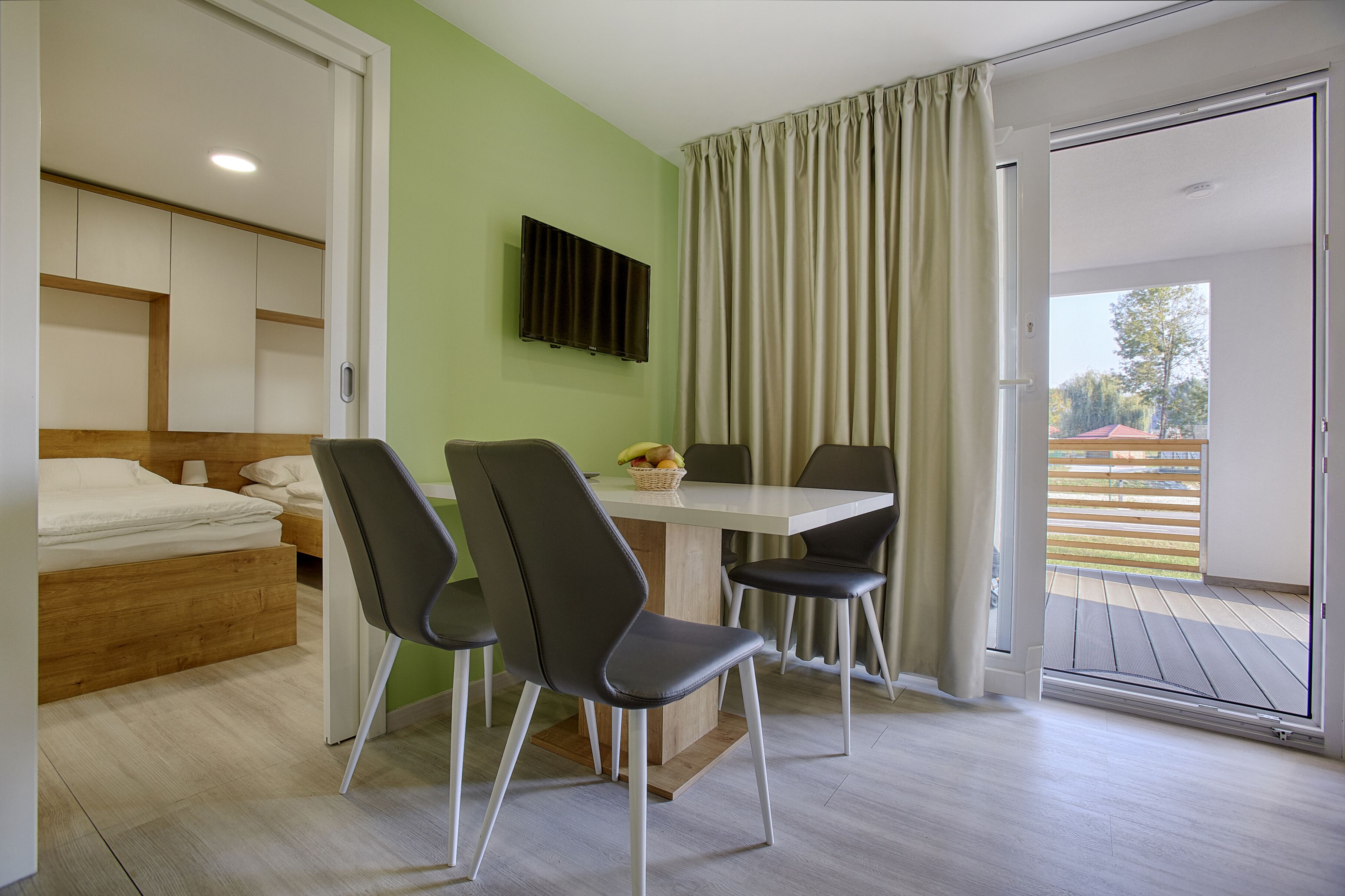 Exclusive Mobile Home, 2 Bedrooms | Living area