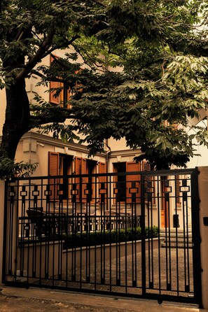 Fachada de la propiedad