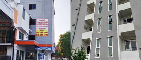 Façade de l’hébergement