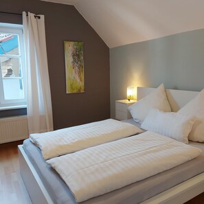 1 soverom og sengetøy