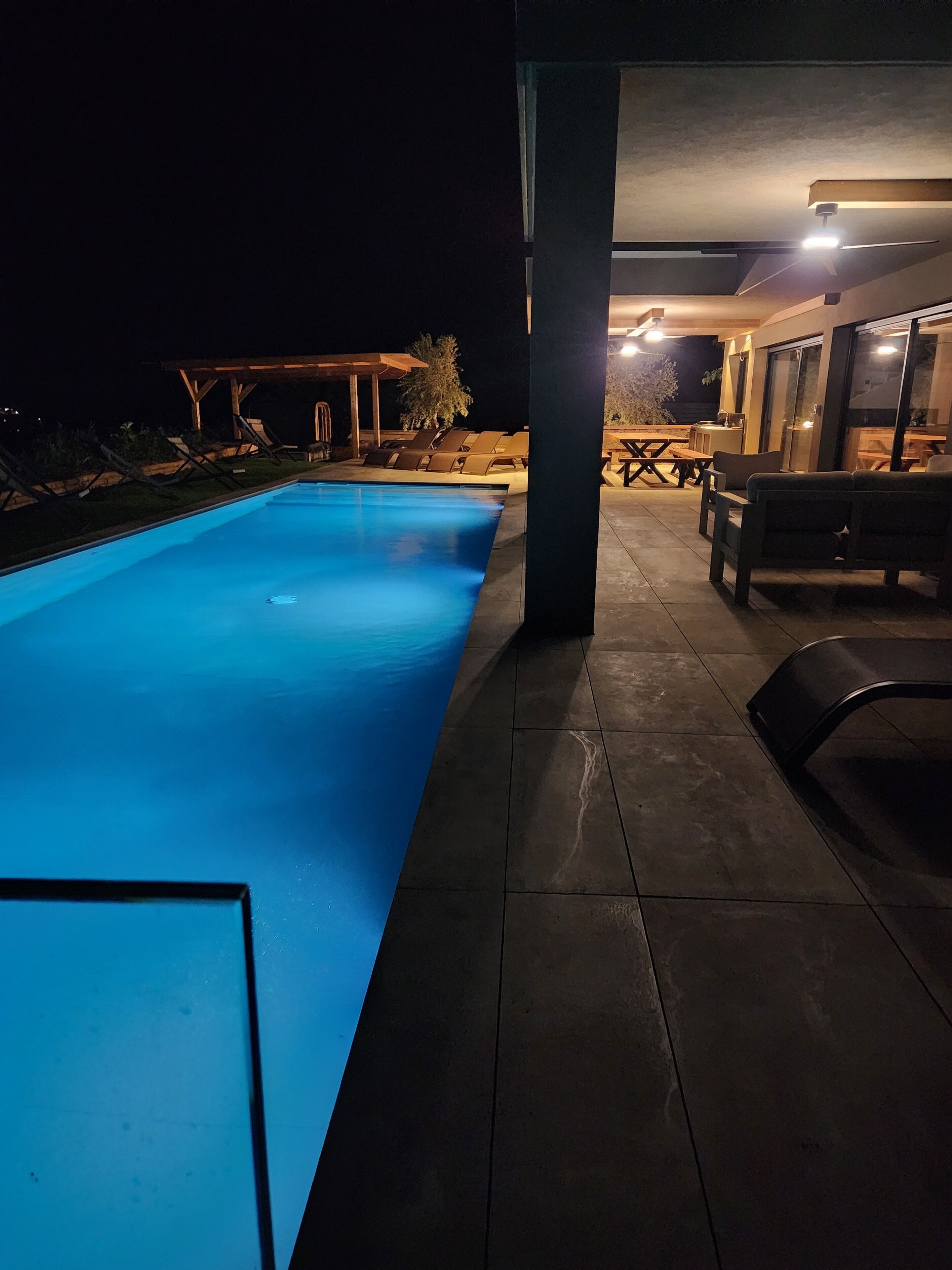 Piscine chauffée