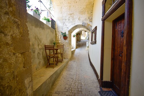 Domum in petra, the house in the rock. A short walk from the historic center of Modica