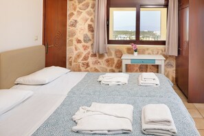 3 soverom, strykejern/-brett, reiseseng for barn og wi-fi (inkludert)