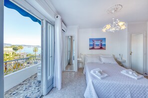 2 bedrooms, iron/ironing board, WiFi, bed sheets - Family Apartment sea View (Nice)