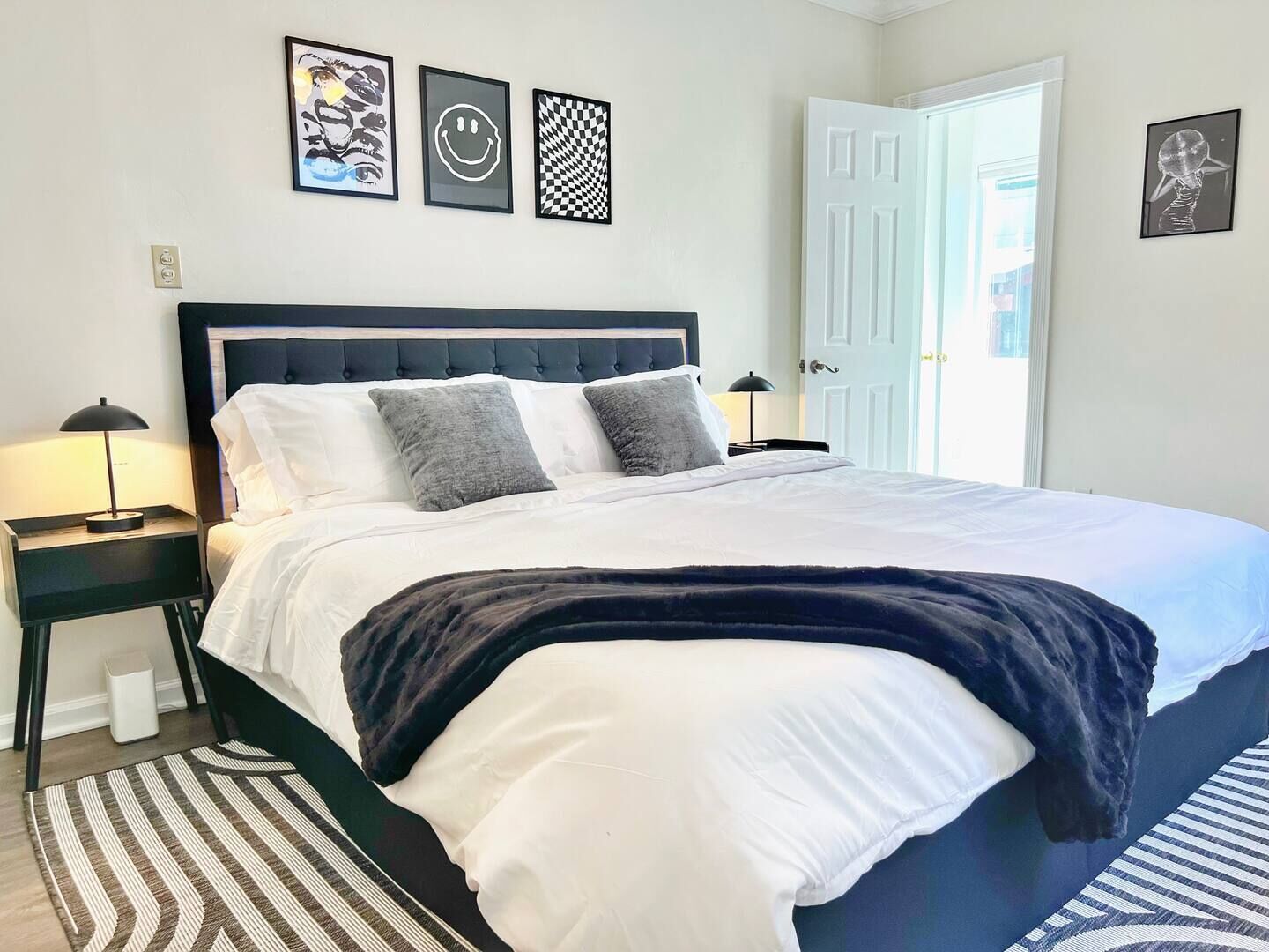 2 bedrooms, iron/ironing board, free WiFi, bed sheets