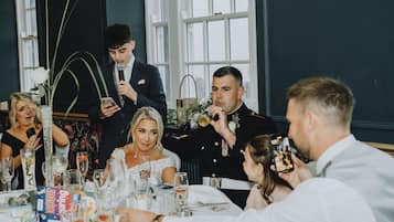Indoor wedding