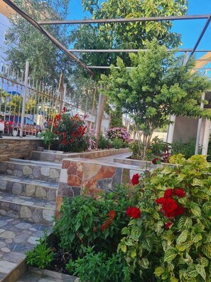 Overnattingsstedets uteområder