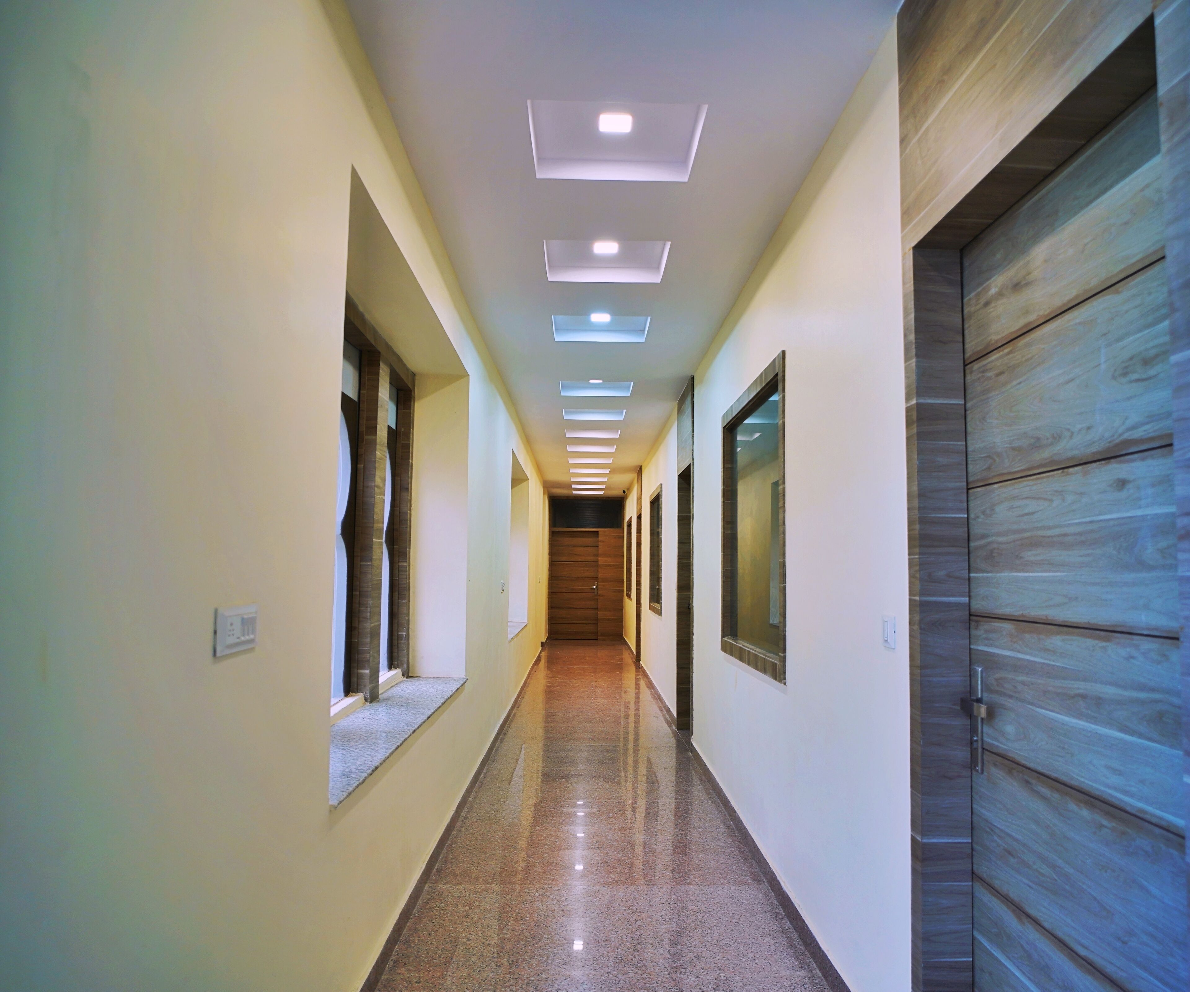 Interior entrance