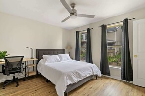 4 bedrooms, iron/ironing board, travel crib, WiFi