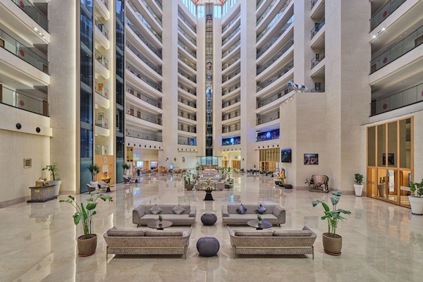 Sala de estar en el lobby