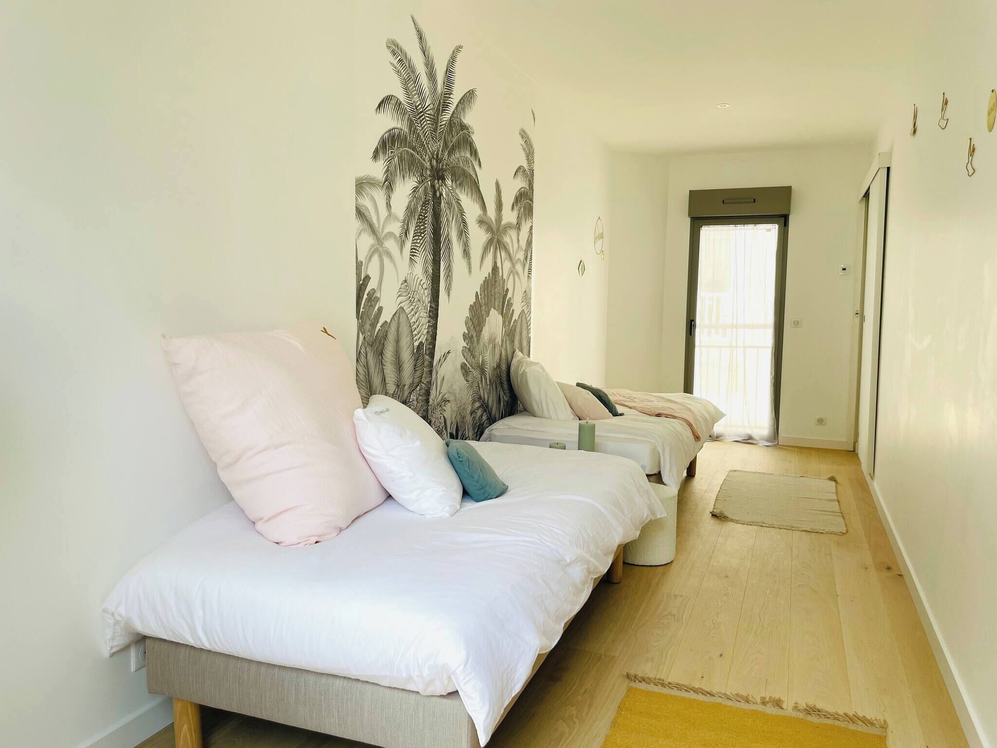 4 chambres, fer et planche à repasser, Wi-Fi gratuit