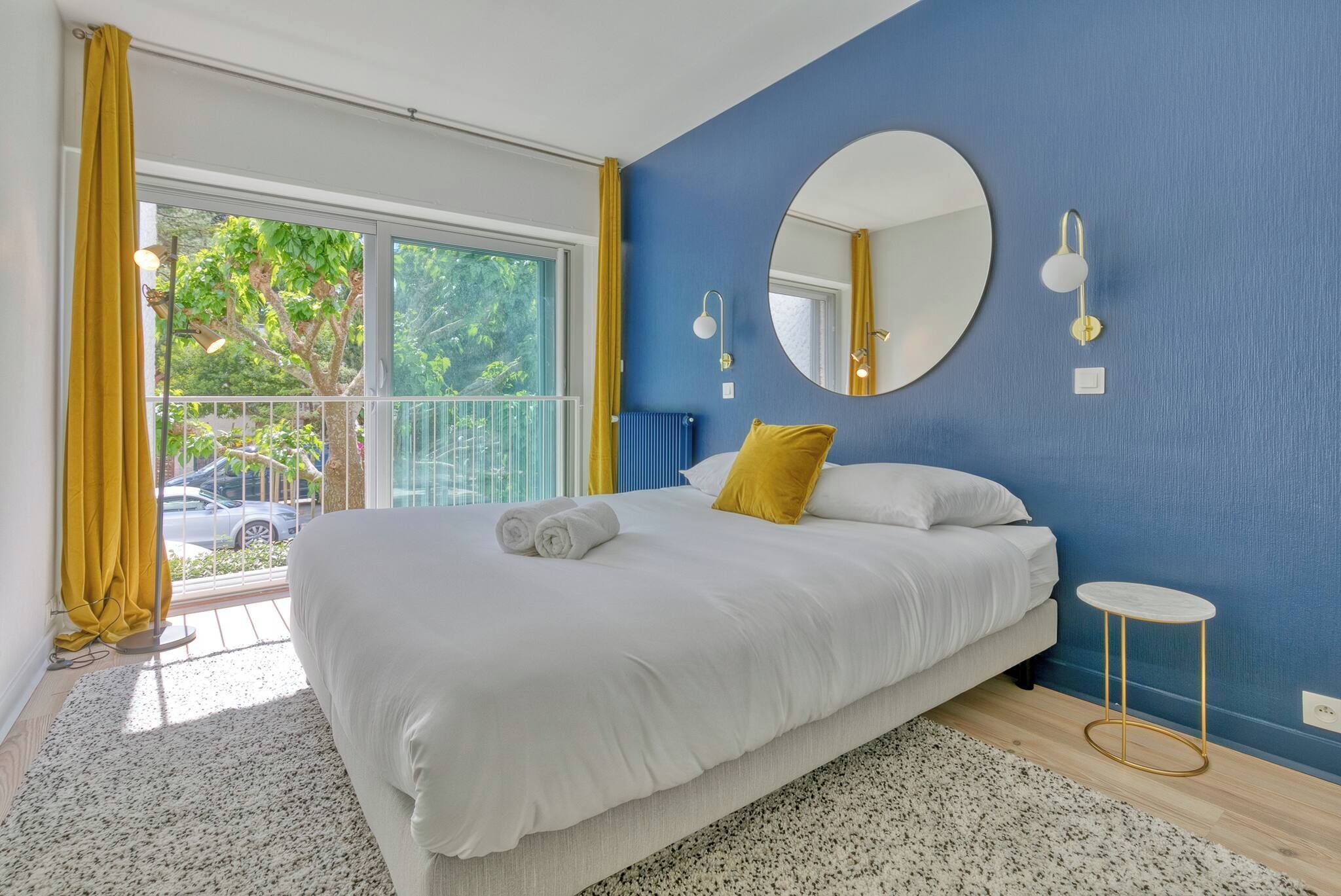 2 bedrooms, iron/ironing board, free WiFi