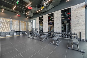 Fitness facility - Studio near the bay with ocean views (Miami)