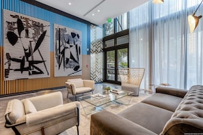 Reception - Studio near the bay with ocean views (Miami)