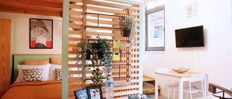 1 soveværelse, internetforbindelse, sengetøj