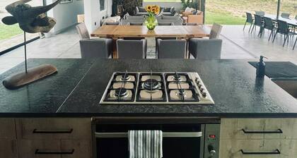 Spacious modern farmhouse on 16 hectares