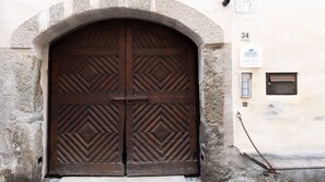 Majoituspaikan julkisivu