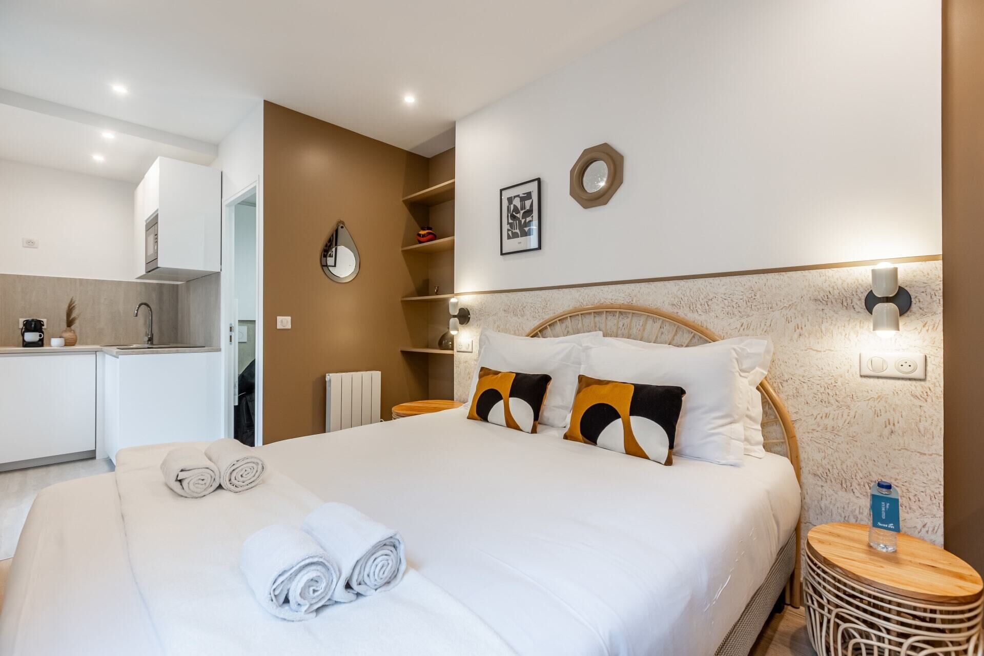 Strykejern/-brett, wi-fi (inkludert) og sengetøy