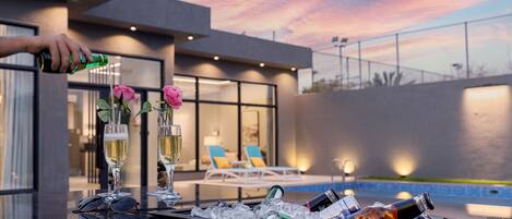 Mặt tiền nơi lưu trú