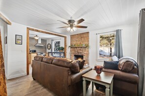 Family Cabin | Living area - Ferncliff Lodge (Allenspark)