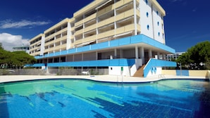 Apartment, 1 Bedroom, Balcony, Ocean View | Pool - Enjoy our Colourful Flat With Side sea View (San Michele al Tagliamento)