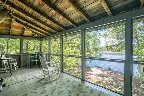 Camp Oxbow on Rainbow Lake in the heart of the Adirondack Mountains