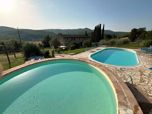 Outdoor pool - 2 bedroom private vacation home in tuscany (Toscana)